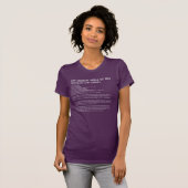 Funny Engineer Geek Recipe Shirt (Voorkant volledig)