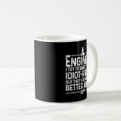 Funny Engineer Gift for Men Cool Engineering Koffiemok (Voorkant rechts)