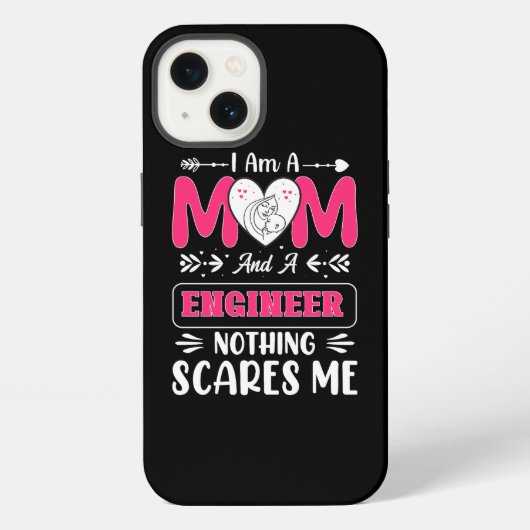 Funny Engineer mama, Engineer mama iPhone Hoesje (Achterkant)