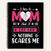 Funny Engineer mama, Engineer mama Notitieboek (Voorkant)