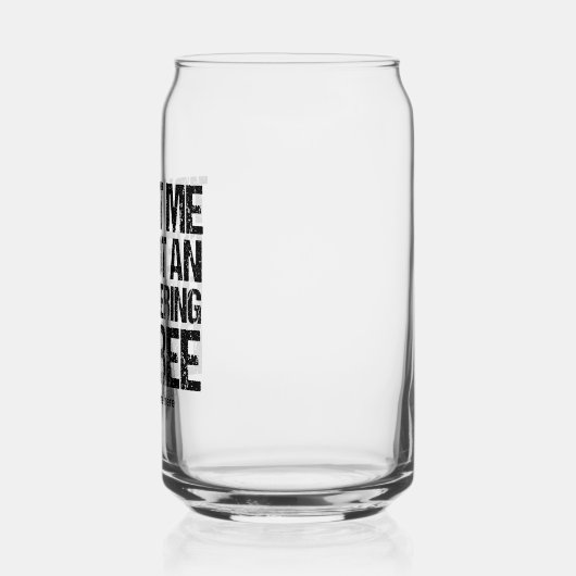 Funny Engineering Afstuderen Custom Engineer Blikvorm Glas (Links)