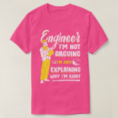 Funny Engineering Engineer Gift T-shirt (Design voorkant)
