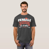 Funny Engineering Humor Women Engineers T-shirt (Voorkant volledig)
