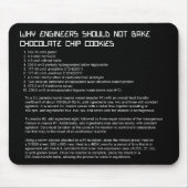 Funny Engineer's Recipe Mousepad Muismat (Voorkant)