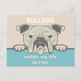 Funny English Bulldog Briefkaart