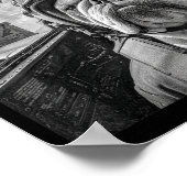 Funny English Bulldog Selfie Fighter Jet Lot Aviat Poster (Hoek)