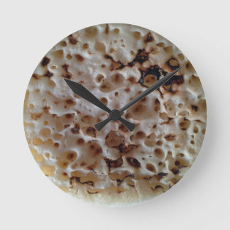 Funny English Crumpet Food Wall klok