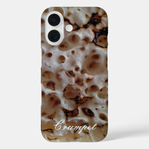 Funny English Crumpet Personalized iPhone 16 Hoesje