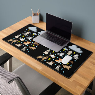 Funny English Idiom Raining Cats and Dogs Puppies Bureaumat