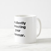 Funny English Teacher Grammar Mok (Voorkant rechts)