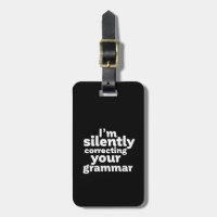 Funny English Teacher Silently Correction Grammar