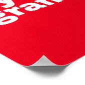 Funny English Teacher Silently Correction Grammar Poster (Hoek)