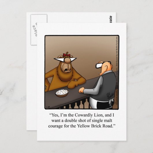 Funny Enmoegement Humor Briefkaart (Voorkant / Achterkant)