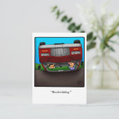 Funny Enmoegement Humor Briefkaart (Staand voorkant)