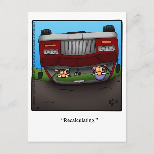 Funny Enmoegement Humor Briefkaart (Voorkant)