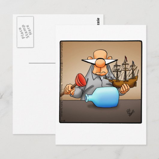 Funny Enmoegement Humor Briefkaart (Voorkant / Achterkant)