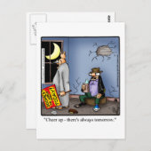 Funny Enmoegement Humor Briefkaart (Voorkant / Achterkant)