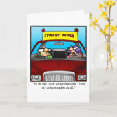 Funny Enmoegement Humor Wenskaart Kaart (Gele Bloem)