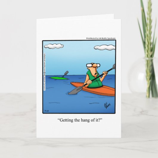 Funny Enmotivering Wenskaart Kaart (Voorkant)