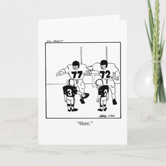 Funny Enmotivering Wenskaart Kaart (Voorkant)