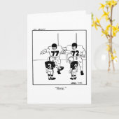 Funny Enmotivering Wenskaart Kaart (Gele Bloem)