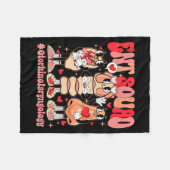 Funny Ent Squad Otolaryngologist Ent Valentines Da Fleece Deken (Voorkant (Horizontaal))