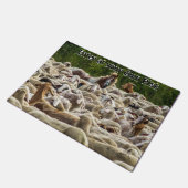 Funny Enter op je eigen Boerderij Dierlijke JOUW T Deurmat (Schuin)