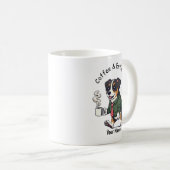 Funny Entlebucher Mountain Business Suit Coffee  Koffiemok (Voorkant rechts)