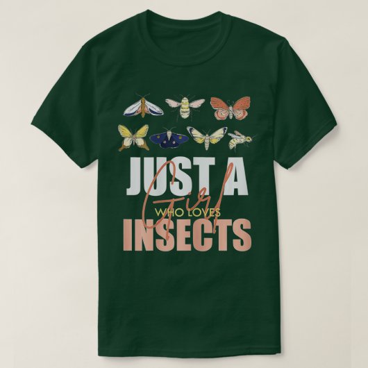 Funny Entomologist Insect Bug Identification Love T-shirt (Design voorkant)