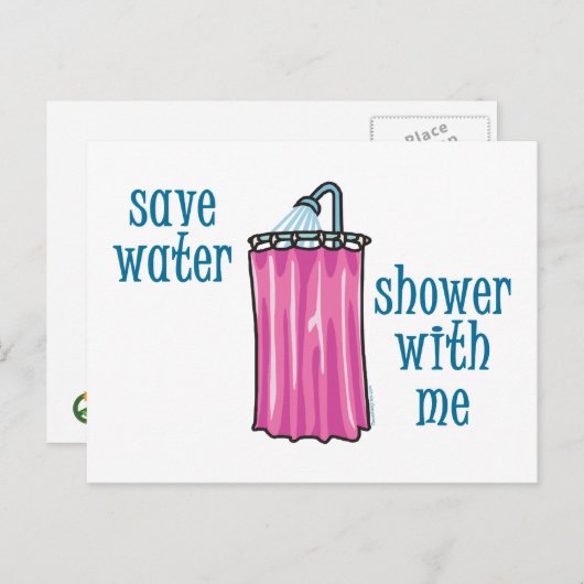 Funny Environmental Briefkaart (Voorkant / Achterkant)