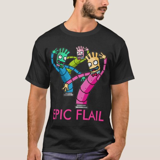 Funny Epic Flail T-shirt (Voorkant)