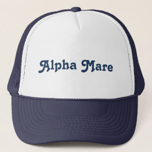 Funny Equestrian Horse Rider Alpha Mare Trucker Pet