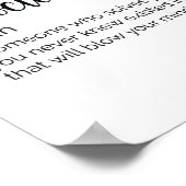 Funny ER Doctor definition Poster (Hoek)