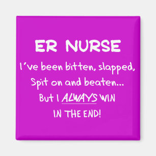 Funny ER Nurse Gifts Magneet
