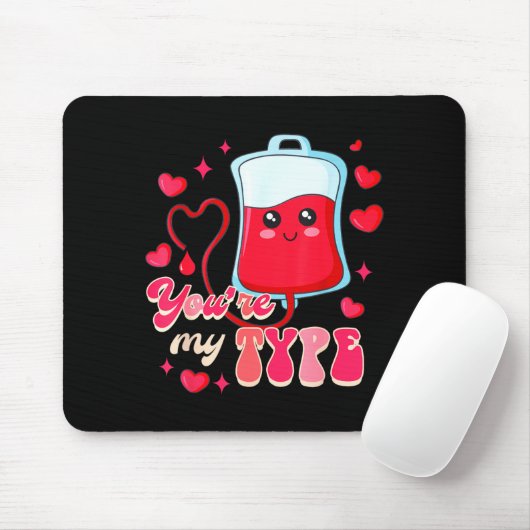 Funny Er Rn Nurse Nursing Valentine’s Day You're M Muismat (Met muis)
