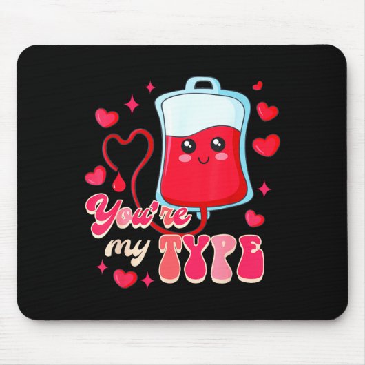 Funny Er Rn Nurse Nursing Valentine’s Day You're M Muismat (Voorkant)