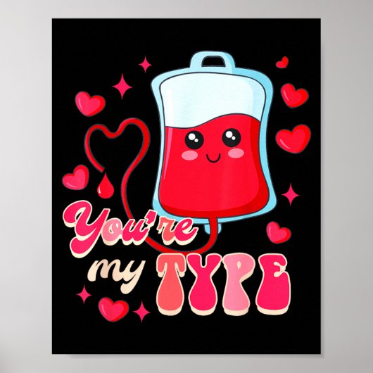 Funny Er Rn Nurse Nursing Valentine’s Day You're M Poster (Voorkant)