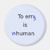 Funny erg is onmenselijke prijszetters magneet (Voorkant)