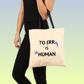 Funny erging quote rower's tote bag
