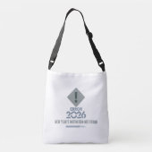 Funny Error 2026 Motivation Cross-Body Bag Crossbody Tas (Achterkant)