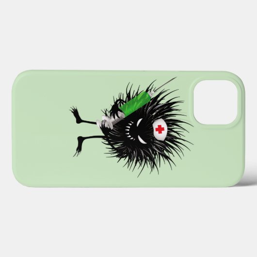 Funny Evil Bug Zurse spuit Gothic Case-Mate iPhone Case (Achterkant (horizontaal))