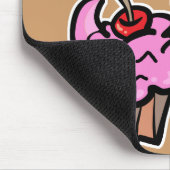 Funny Evil Cookie Killer Cupcake Muismat (Hoek)