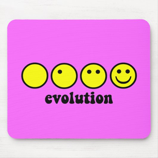 Funny-evolutie Muismat (Voorkant)