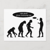 Funny Evolution Briefkaart (Voorkant)
