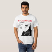 Funny Evolution T-shirt (Voorkant volledig)