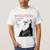 Funny Evolution T-shirt (Voorkant)