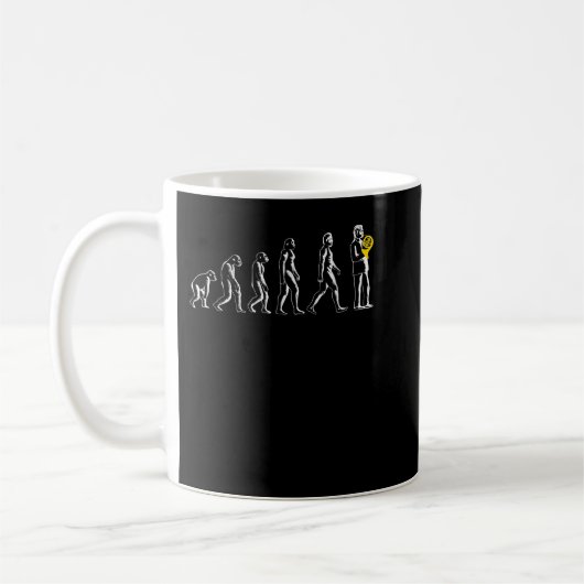Funny Evolutions of French Horn Players Instr Koffiemok (Links)