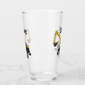 Funny Excavator Legend Heavy Equipment Operator Glas (Links)