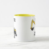 Funny Excavator Legend Heavy Equipment Operator Mok (Midden)