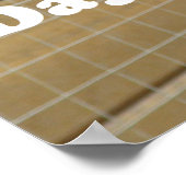 Funny "Excellent Hair Day" voor konijn Poster (Hoek)